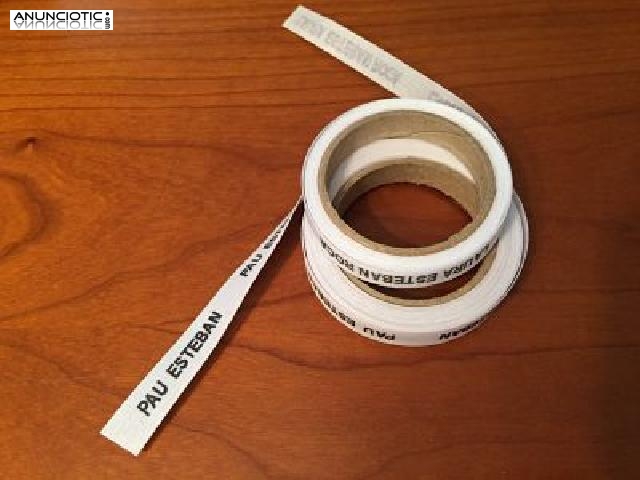 Etiquetas ropa personalizadas para ni&ntilde;os