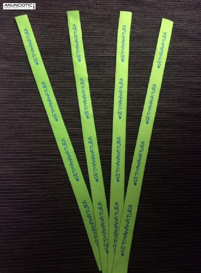 Cintas algod&oacute;n para pulseras
