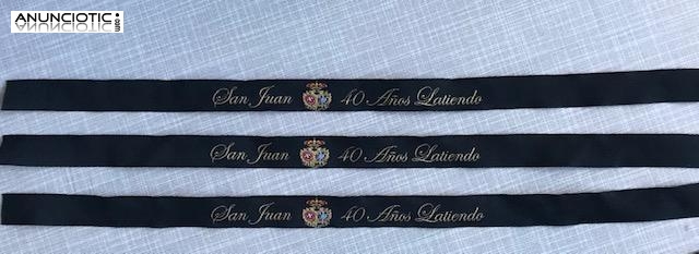 Cintas algod&oacute;n para pulseras
