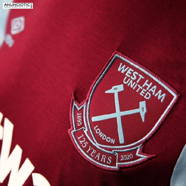 camiseta West Ham 2020