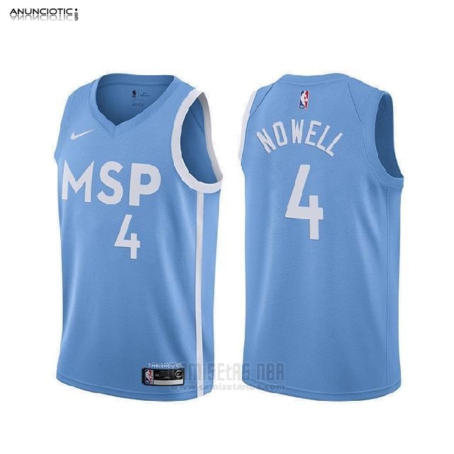 Camisetas nba Minnesota Timberwolves replicas
