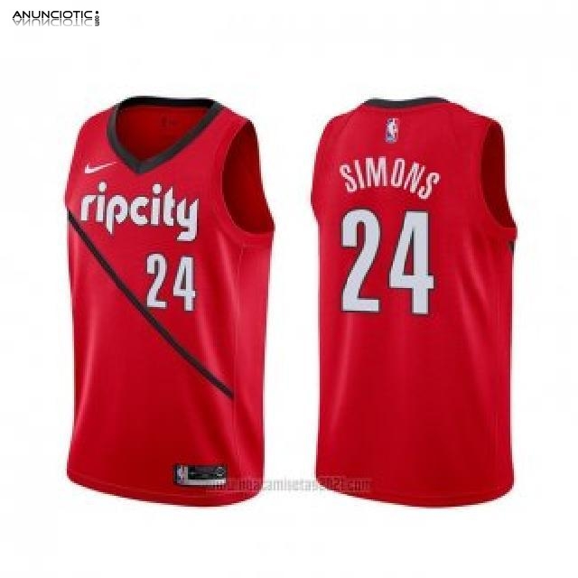 Tienda Camiseta Portland Trail Blazers Baratas