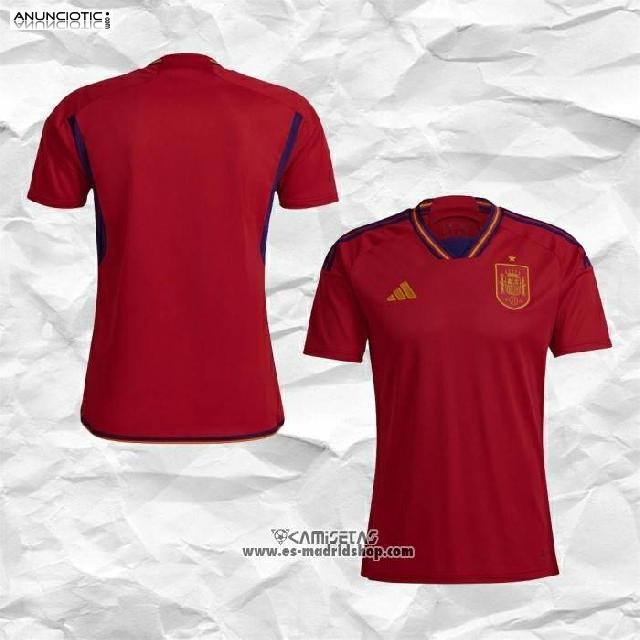 camiseta de España mundial 2022