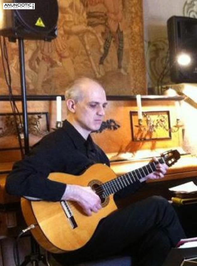 GUITARRISTA para BODAS y EVENTOS, toda Catalu&ntilde;a 