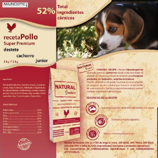 Pienso hipoalerg&eacute;nico de pollo