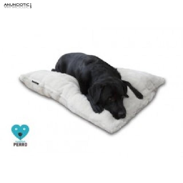 Cama de viscoel&aacute;stica lex&max royal fur gris 