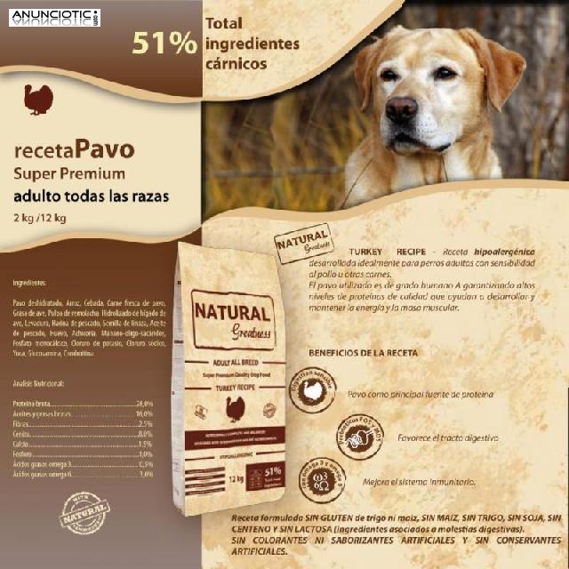 Pavo como principal fuente de prote&iacute;na 