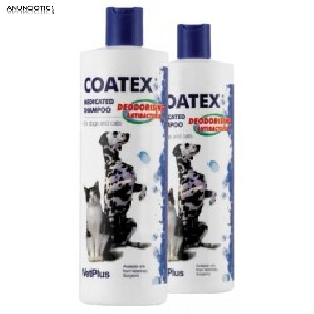 Coatex champ&uacute; medicado para tratamiento de la piel 