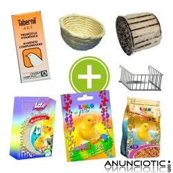 Pack de cr&iacute;a para canarios