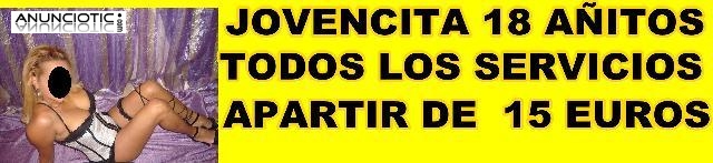 CHICA BRUNA 18 A&Ntilde;ITOS VICIOSA A TOPE...APARTIR DE 15� 