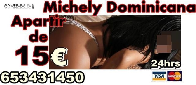 APARTIR DE 15 EUROS MICHELY NEGRAZA CARIBE&Ntilde;A RECIEN LLEGADA 