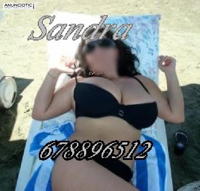 SANDRA SENSUAL ESPA&Ntilde;OLA CON MUCHA TETA LLENA DE VICIO PARA LA MEJOR MAMADA