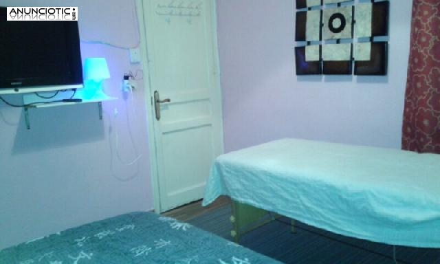 HABITACIONES PARA CHIC@S PRIVADAS CON VALCON EXTERIOR Y CAMILLA DSD 160�