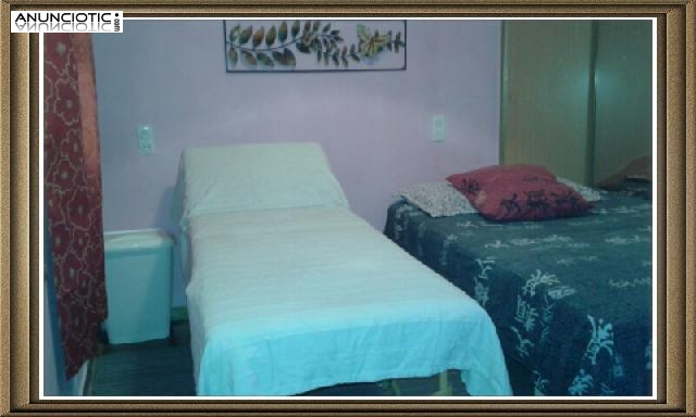 HABITACIONES PARA CHIC@S PRIVADAS CON VALCON EXTERIOR Y CAMILLA DSD 160�