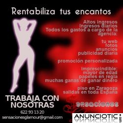 Agencia busca se&ntilde;oritas. Servicios en toda Espa&ntilde;a