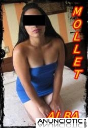 ALBA MORENITA Y DELGADA, CARI&Ntilde;OSA Y CALIENTE