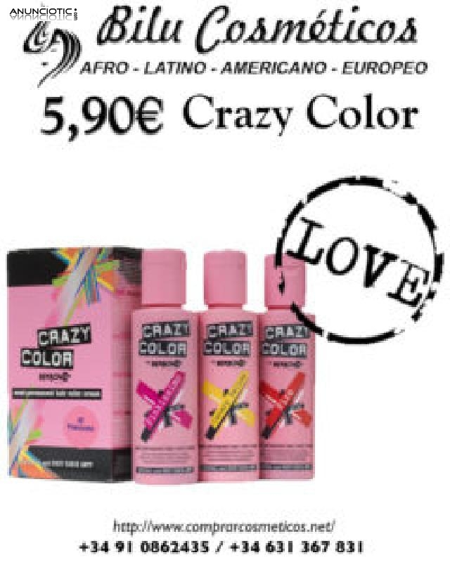Renueva tu cabello con crazy color por solo 5,90 euros