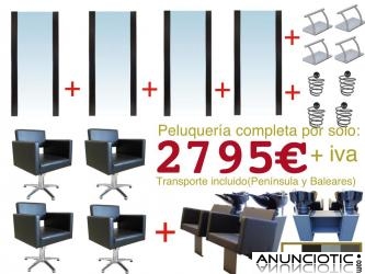 PACK PELUQUERIA 4 SERVICIOS X 2795�+IVA