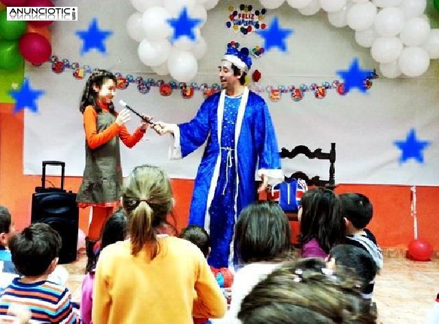 Animadores de fiestas infantiles, comuniones en Madrid cumplea&ntilde;os