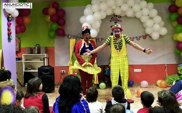 Animadores fiestas infantiles Barcelona cumplea&ntilde;os domicilio comuniones