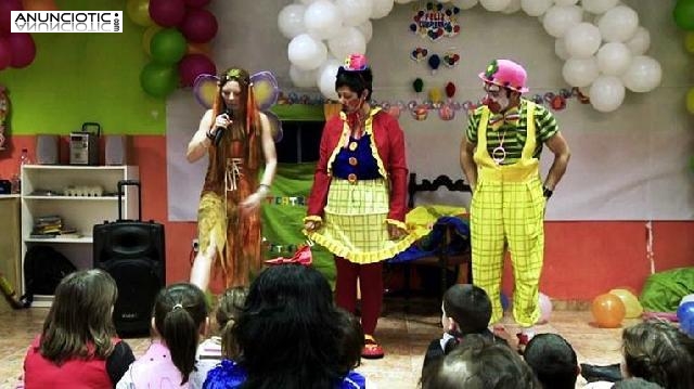 Magos payasos fiestas infantiles Barcelona domicilio cumplea&ntilde;os comuniones