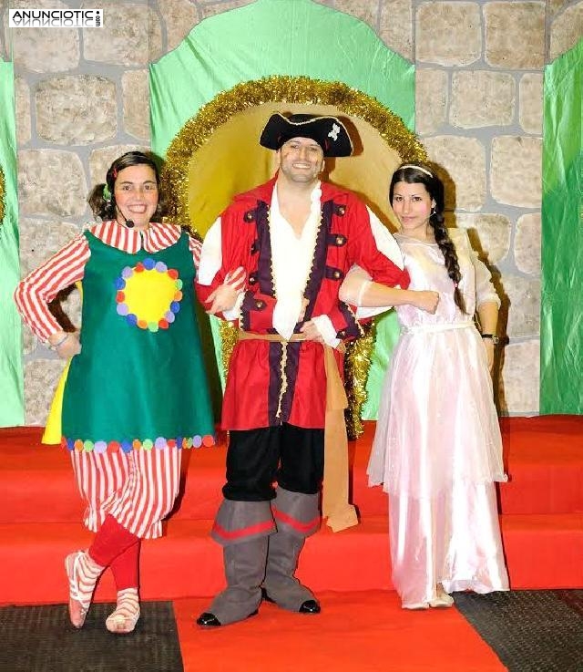 Payasos para cumplea&ntilde;os infantiles en Barcelona a domicilio.