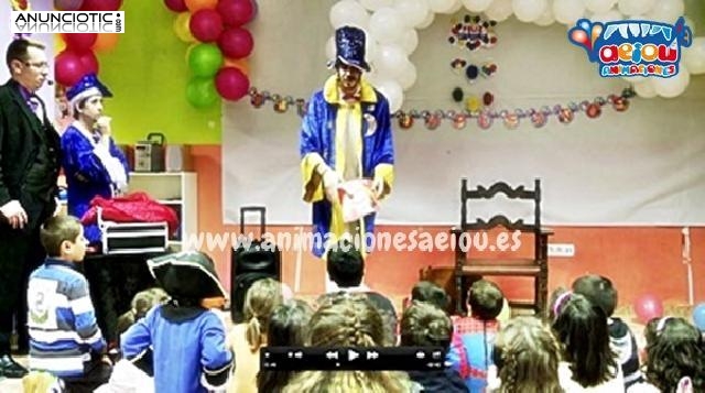 Animadores magos y payasos en Barcelona comuniones fiestas infantiles