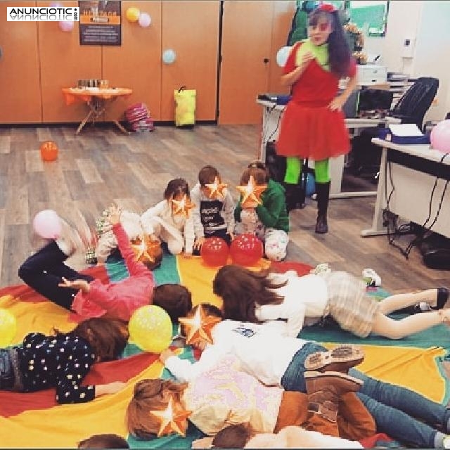 Cumplea&ntilde;os infantiles Barcelona a domicilio. 