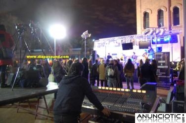  Alquiler de sonido / montaje de estructuras TRUSS / Iluminaici&oacute;n 