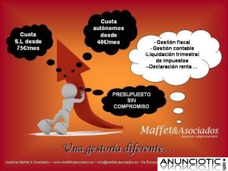 OFERTA ESPECIAL PARA AUT&Oacute;NOMOS. CUOTA DESDE 40�/MES