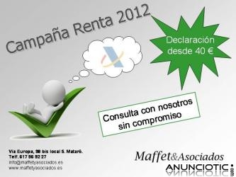 DECLARACI&Oacute;N DE LA RENTA PRECIO ECON&Oacute;MICO