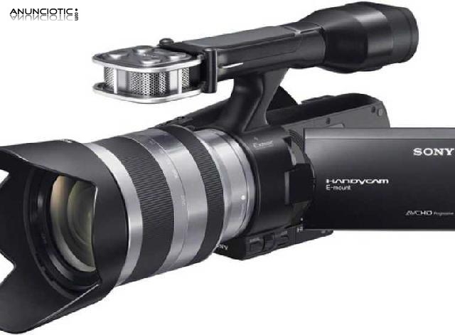 Alquiler cámaras de vídeo Sony NEX-VG20 (Full HD) 85 euros