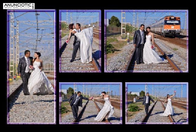 Reportajes econ&oacute;micos fotografo de bodas books Vallirana