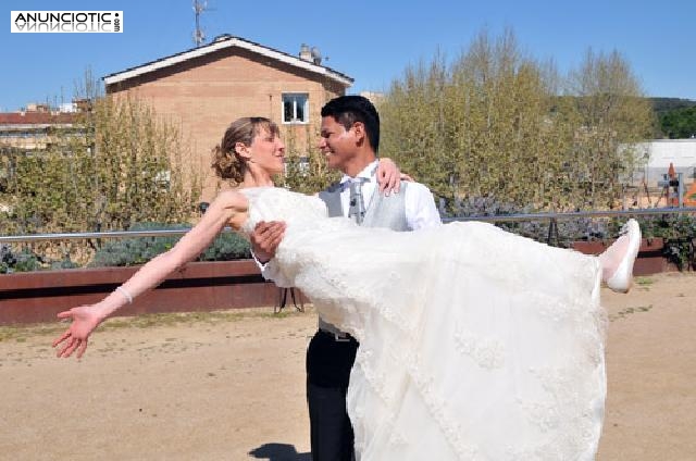 Fotografo profesional para bodas books economico Vilanova i la Geltr&uacute;