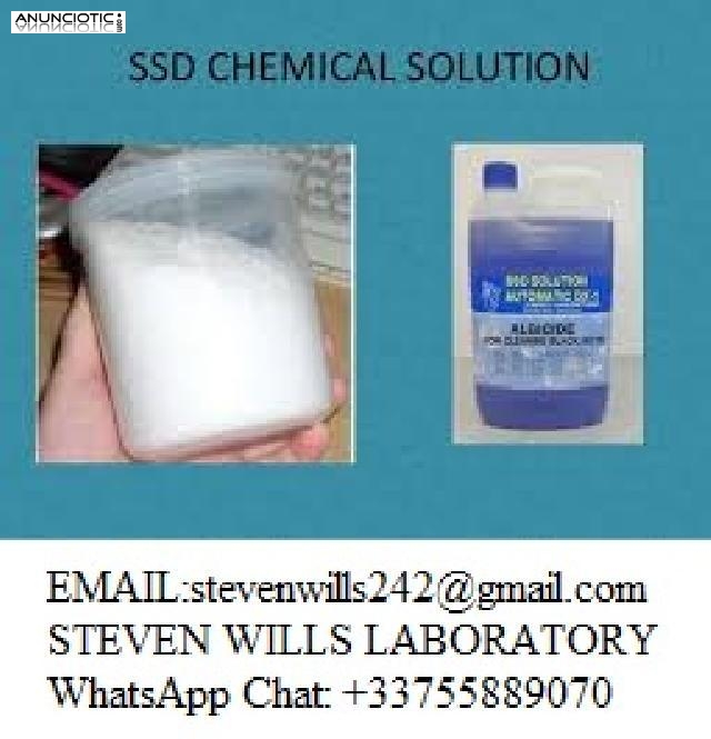 COMPRE LA SOLUCI&Oacute;N QU&Iacute;MICA SSD PARA LA LIMPIEZA DEL DINERO DE DEFECTO