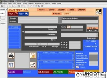 Software o Programa de Gesti&oacute;n de Inventario Log&iacute;stica y Almac&eacute;n @GeSTOCK &iexcl;&iexcl; GRATIS !! 