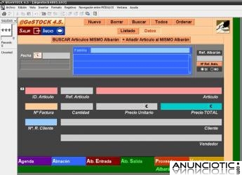 Software o Programa de Gesti&oacute;n de Inventario Log&iacute;stica y Almac&eacute;n @GeSTOCK &iexcl;&iexcl; GRATIS !! 