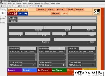 Software o Programa de Gesti&oacute;n de Inventario Log&iacute;stica y Almac&eacute;n @GeSTOCK &iexcl;&iexcl; GRATIS !! 