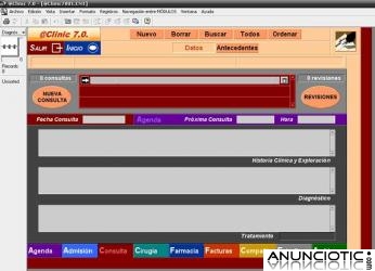 Software o Programa de Gesti&oacute;n Cl&iacute;nica Consultas M&eacute;dicas @Clinic &iexcl;&iexcl; GRATIS !!