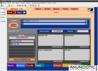 Software o Programa de Gesti&oacute;n Cl&iacute;nica Consultas M&eacute;dicas @Clinic &iexcl;&iexcl; GRATIS !!