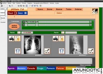 Software o Programa de Gesti&oacute;n Cl&iacute;nica Consultas M&eacute;dicas @Clinic &iexcl;&iexcl; GRATIS !!