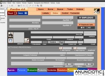 Software o Programa Prevenci&oacute;n de Riesgos Laborales PrevGes &iexcl;&iexcl;GRATIS!!