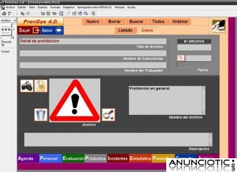 Software o Programa Prevenci&oacute;n de Riesgos Laborales PrevGes &iexcl;&iexcl;GRATIS!!