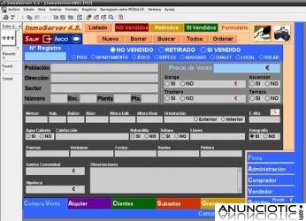 Software o Programa de Gesti&oacute;n Inmobiliaria Agencias Inmobiliarias InmoServer &iexcl;&iexcl; GRATIS !!
