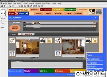 Software o Programa de Gesti&oacute;n Inmobiliaria Agencias Inmobiliarias InmoServer &iexcl;&iexcl; GRATIS !!