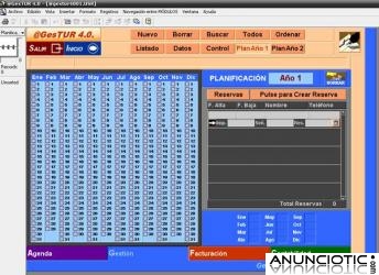Programa de Gesti&oacute;n de Turismo Hoteles Campings Casas Rurales Alquiler @GesTUR &iexcl; GRATIS !
