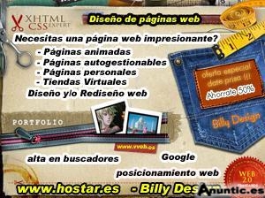 CREACI&Oacute;N DE P&Aacute;GINAS WEB ESPECTACULARES 