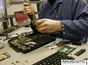 Servicio de reparaci&oacute;n de ordenadores y port&aacute;tiles a domicilio.