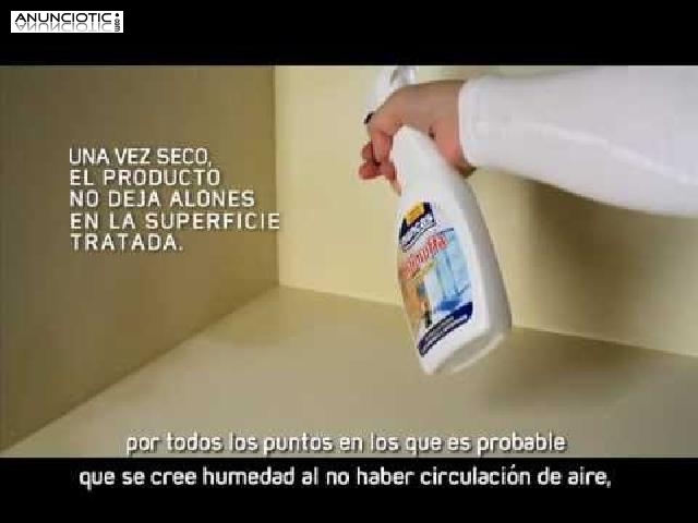 Eliminamos Efcazmente  moho y hongos de paredes, techos,ba&ntilde;o 