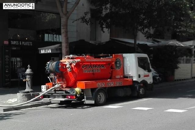 Desatascos en Barcelona, 120�, Desatascos polmar